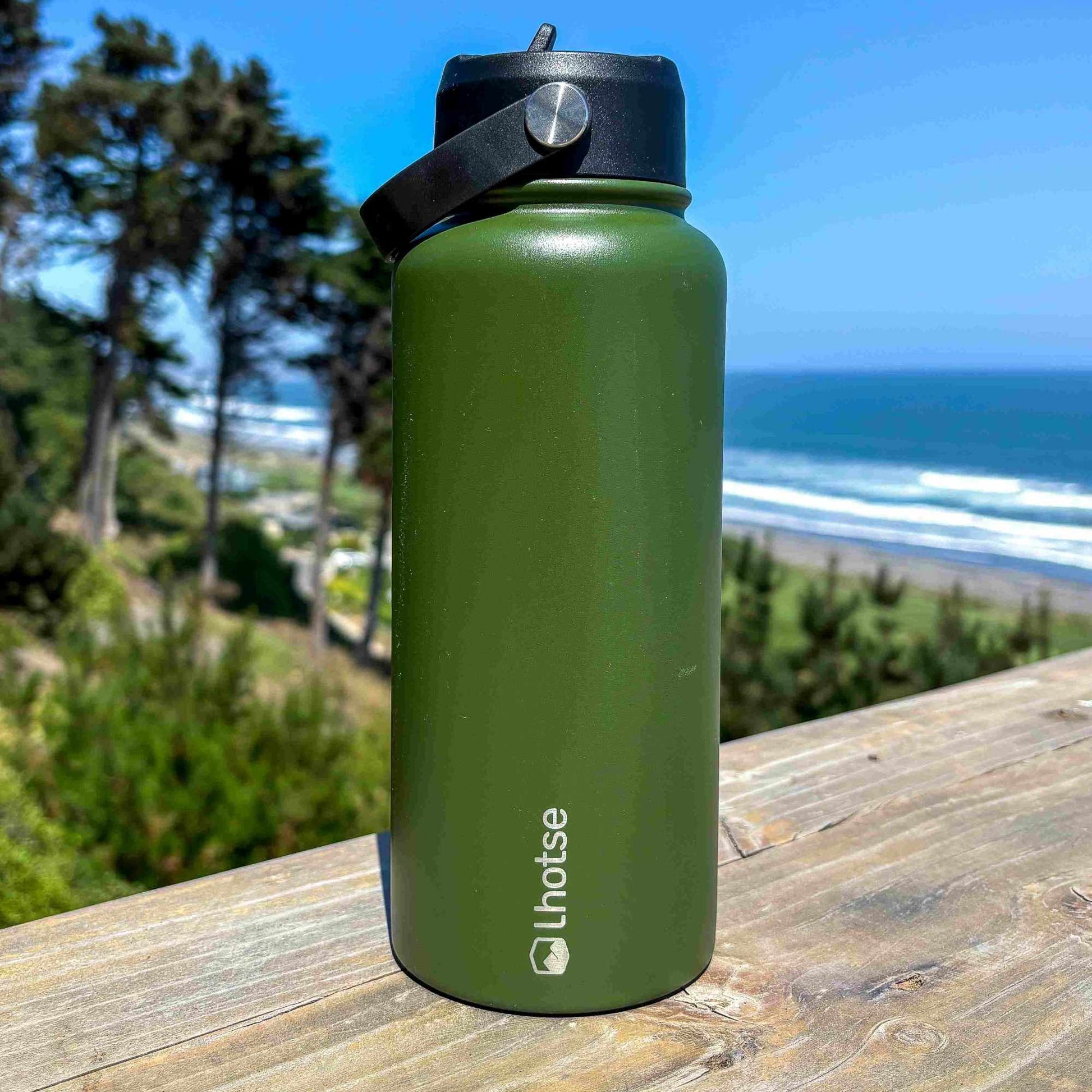 Botella Térmica Insulada Hydro 960 Ml Lhotse1#Verde
