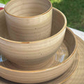 Set 4 Bowls Cerámica 8,5cm Siena Simplit1#Beige