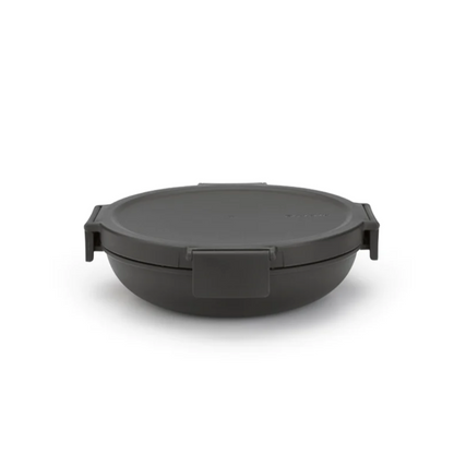 Bowl De Plástico Para Almuerzo Make & Take 1 Lt Brabantia7#Negro