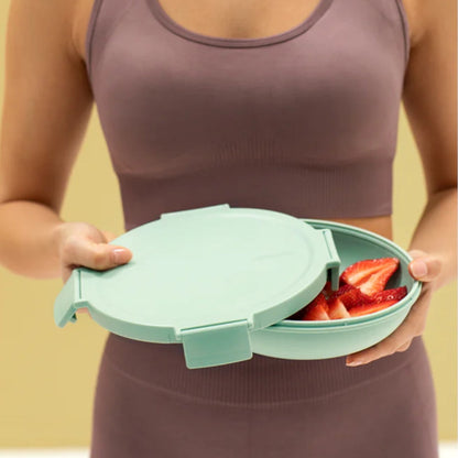 Bowl De Plástico Para Almuerzo Make & Take 1 Lt Brabantia2#Verde