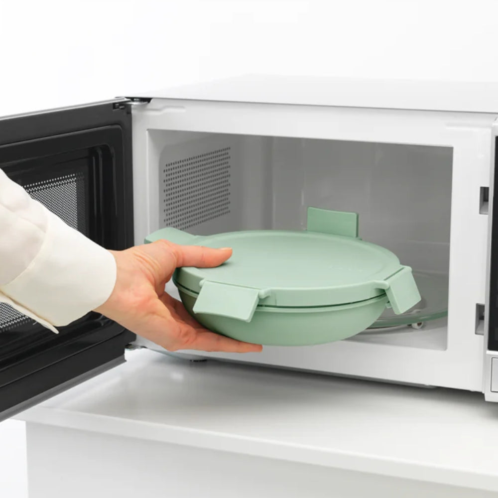 Bowl De Plástico Para Almuerzo Make & Take 1 Lt Brabantia3#Verde