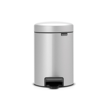 Basurero Pedal NewIcon Balde Plástico 3 Lts Brabantia10#Gris