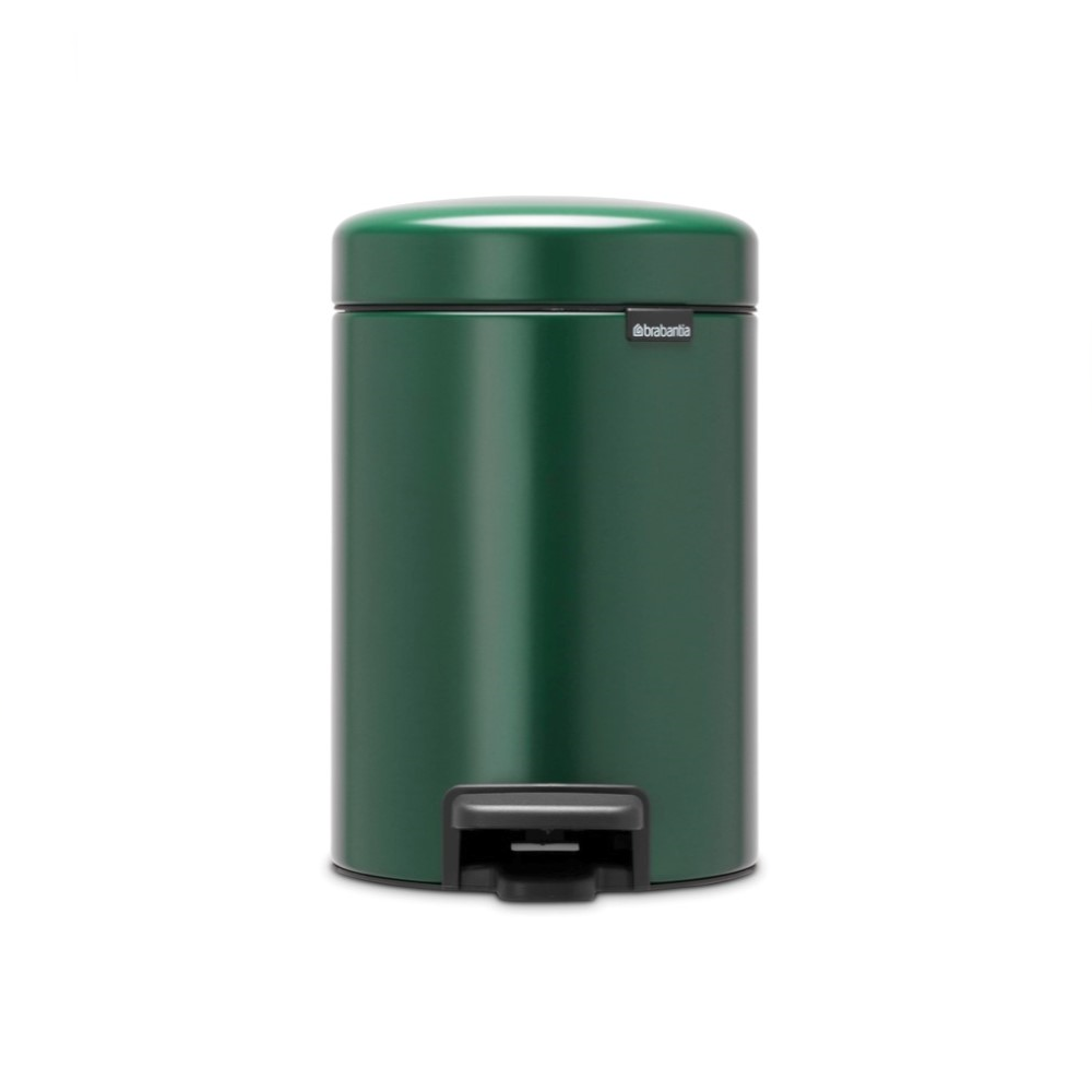 Basurero Pedal NewIcon Balde Plástico 3 Lts Brabantia11#Verde