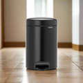 Basurero Pedal NewIcon Balde Plástico 3 Lts Brabantia7#Negro