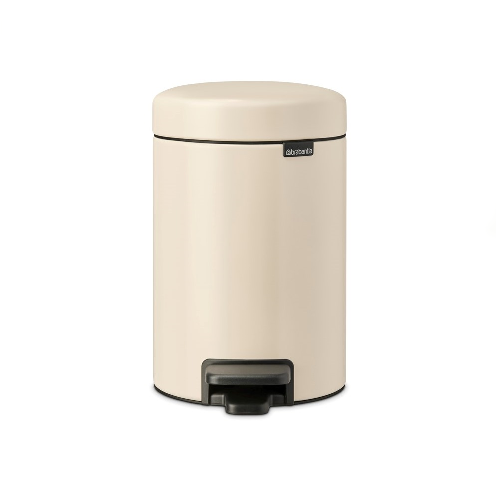 Basurero Pedal NewIcon Balde Plástico 3 Lts Brabantia6#Beige