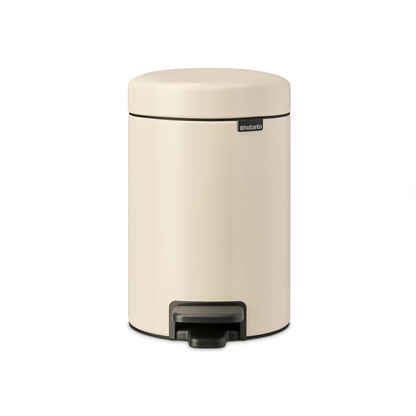 Basurero Pedal NewIcon Balde Plástico 3 Lts Brabantia6#Beige