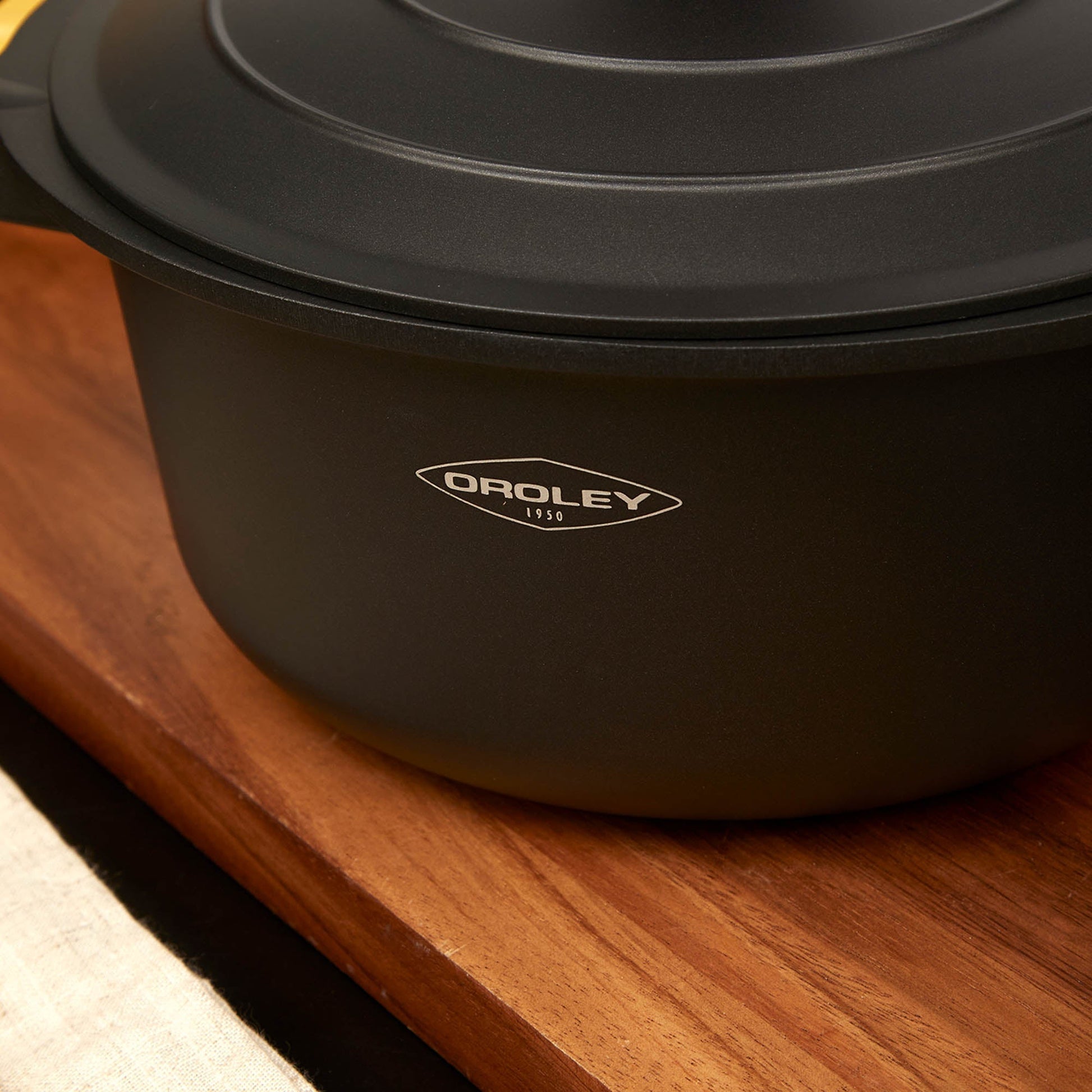 Cacerola Eco Nature 24 Cm Oroley3#Negro