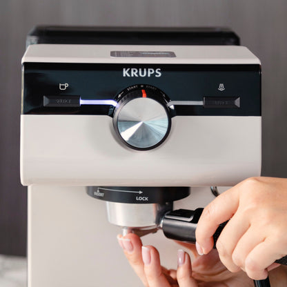 Cafetera Espresso Authentic Gris Krups14#Gris