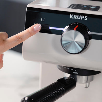 Cafetera Espresso Authentic Gris Krups