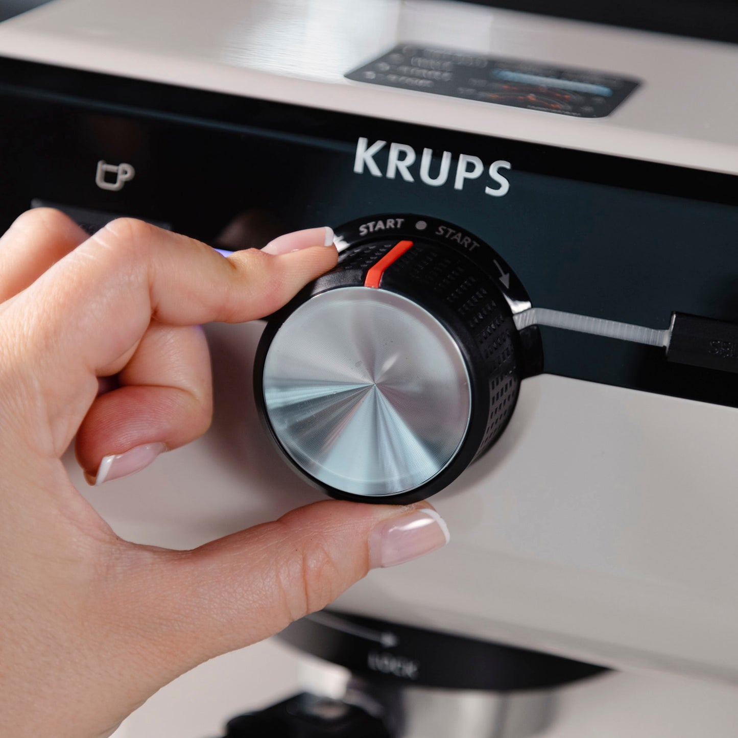 Cafetera Espresso Authentic Gris Krups