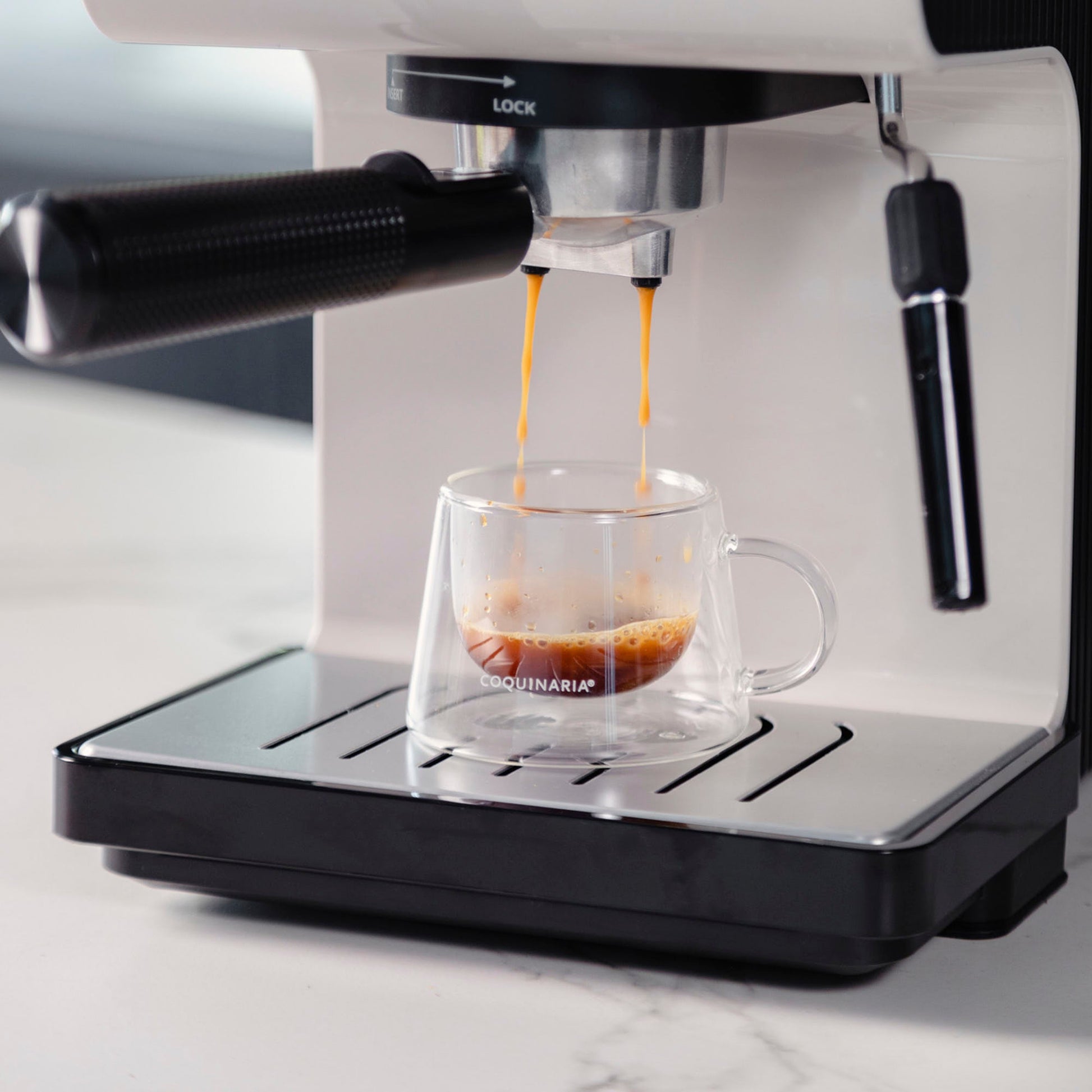 Cafetera Espresso Authentic Gris Krups3#Gris