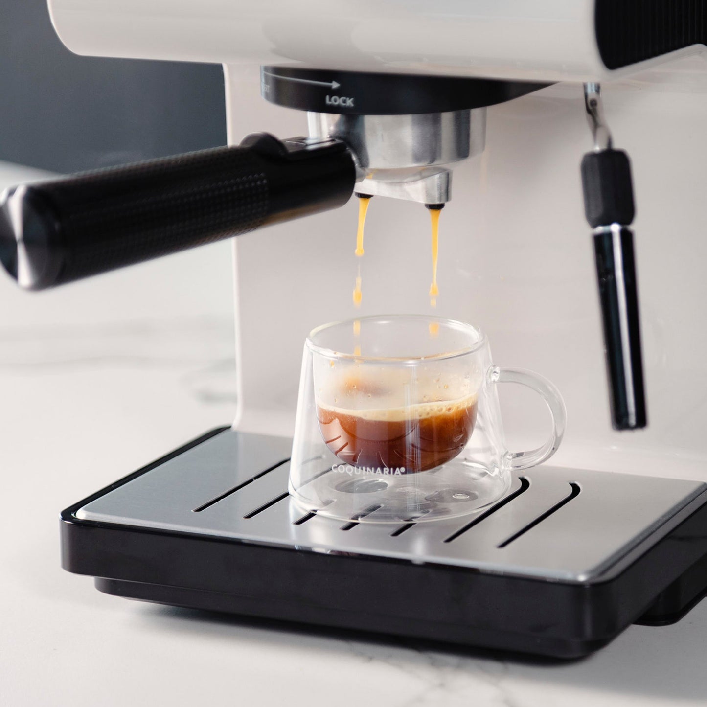 Cafetera Espresso Authentic Gris Krups12#Gris