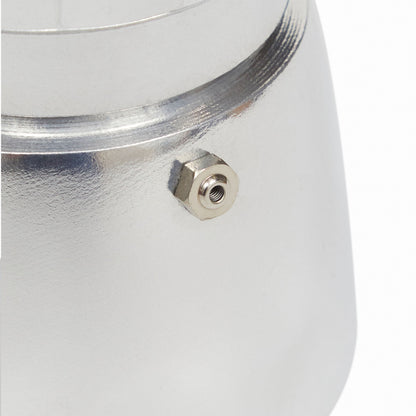 Cafetera Alu 6 Tazas Oroley15#Plateado