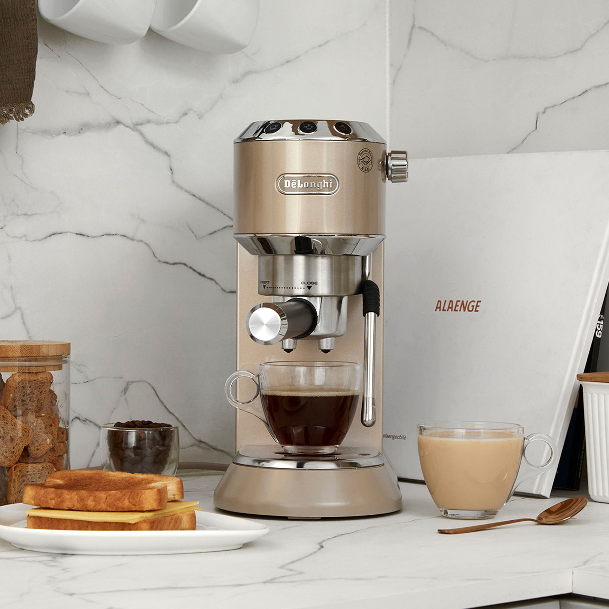 Cafetera Espresso Dedica Arte Gold Delonghi – Kitchen Center