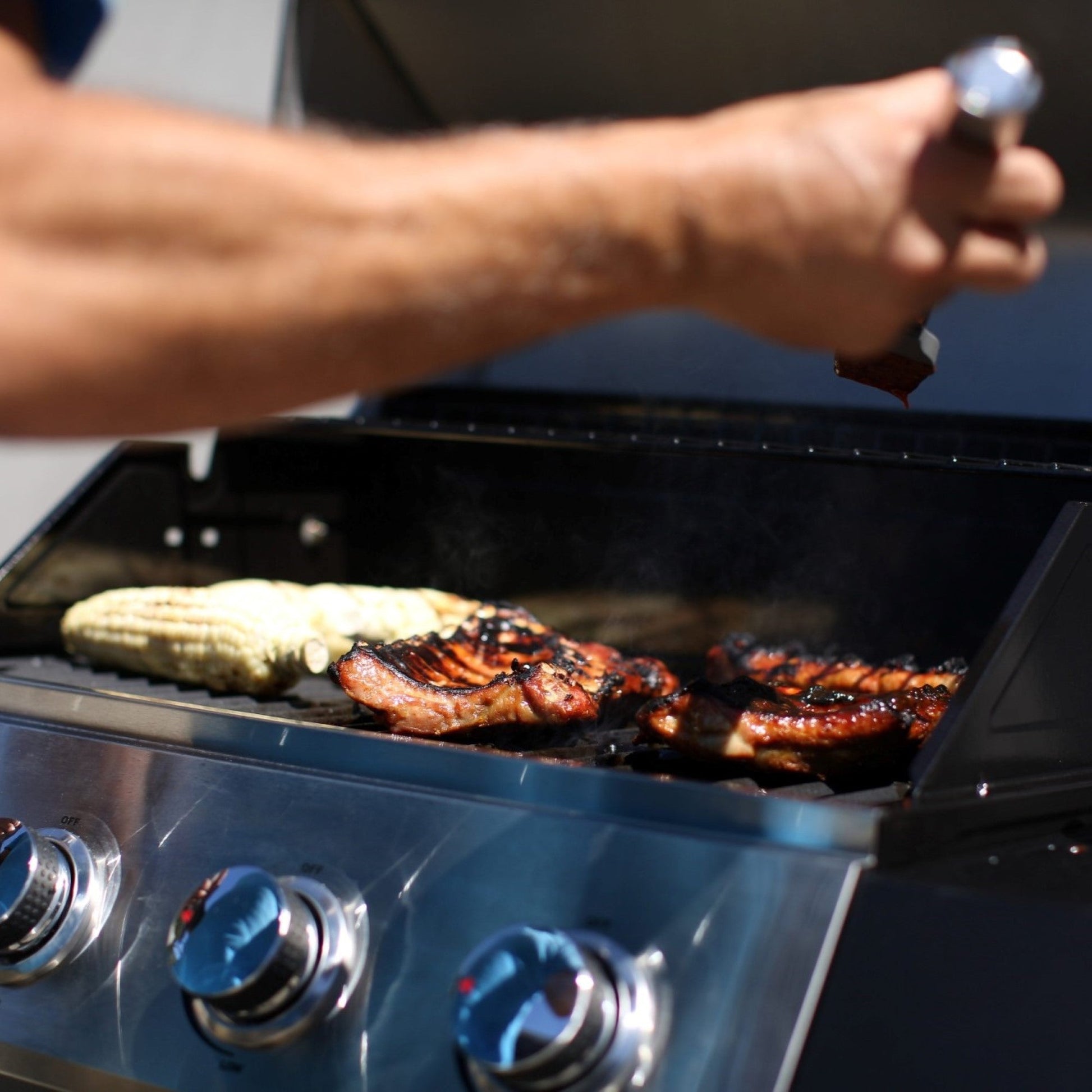 Parrilla A Gas 4 Quemadores CGG-7400 Cuisinart6#Sin color