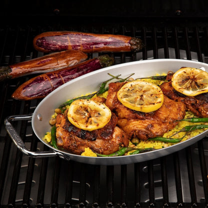 Bandeja para Asar Ovalada Antiadherente 13\\" CNPO-700  Cuisinart®1#Acero