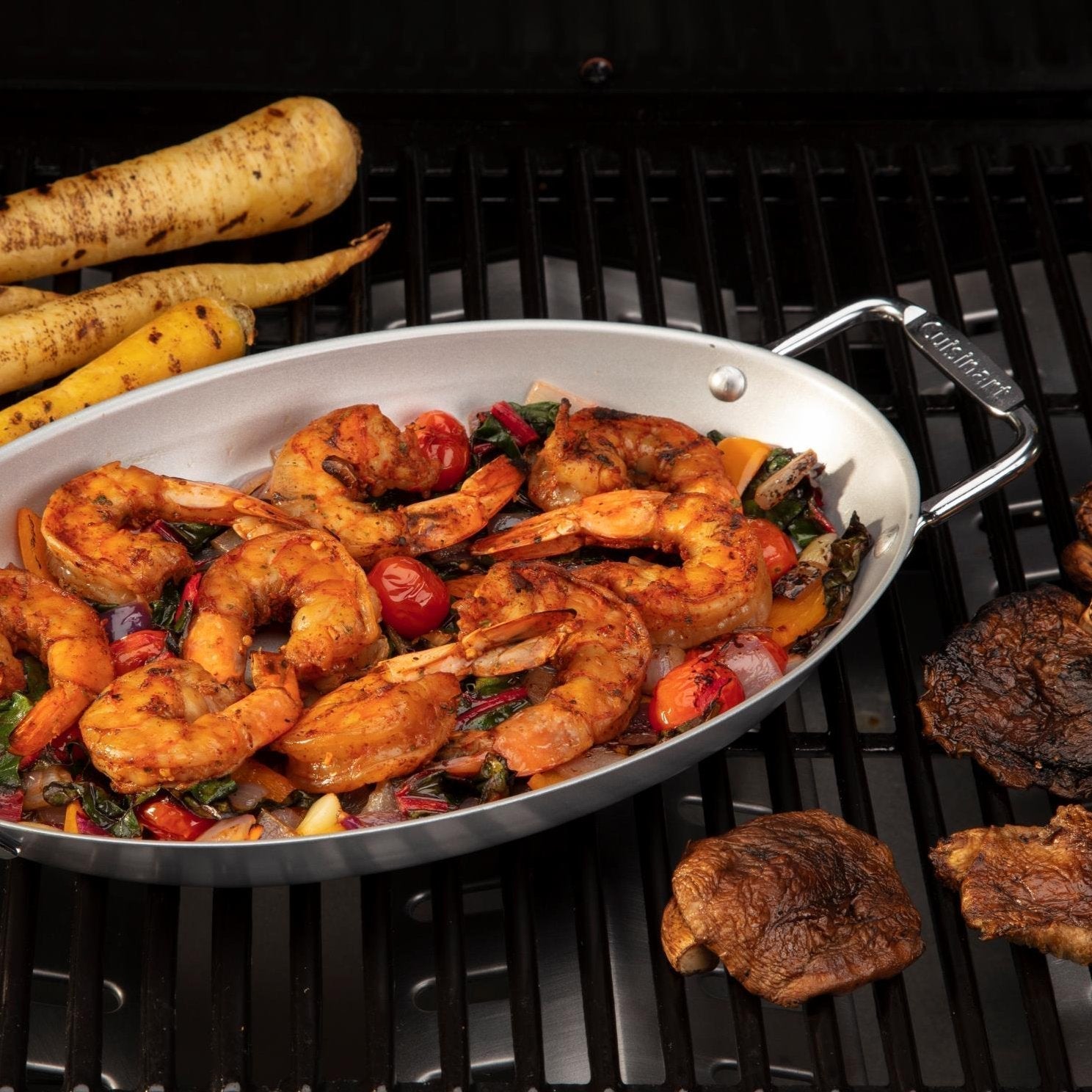 Bandeja para Asar Ovalada Antiadherente 13\\" CNPO-700  Cuisinart®2#Acero