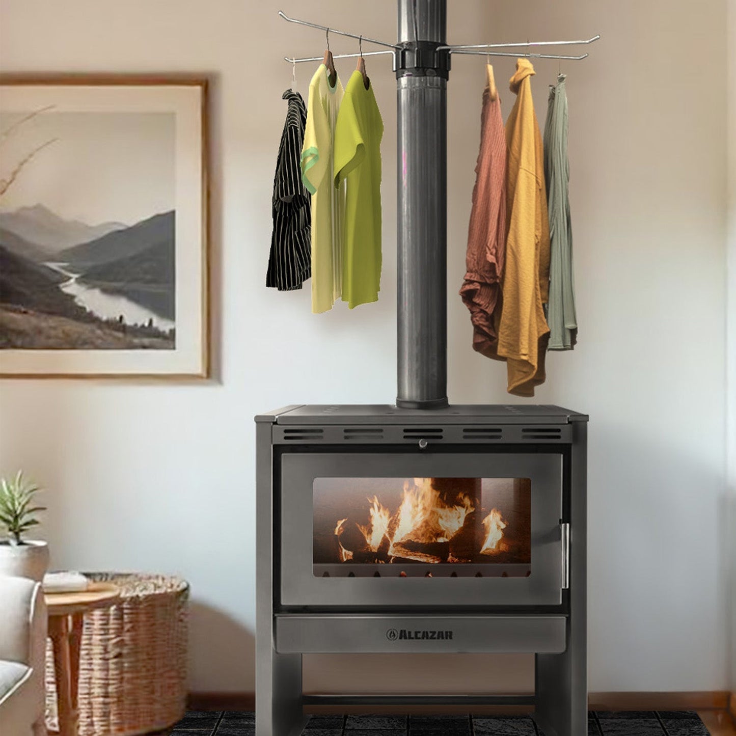 Secador de Ropa 5 Pulgadas Alcazar4#Gris