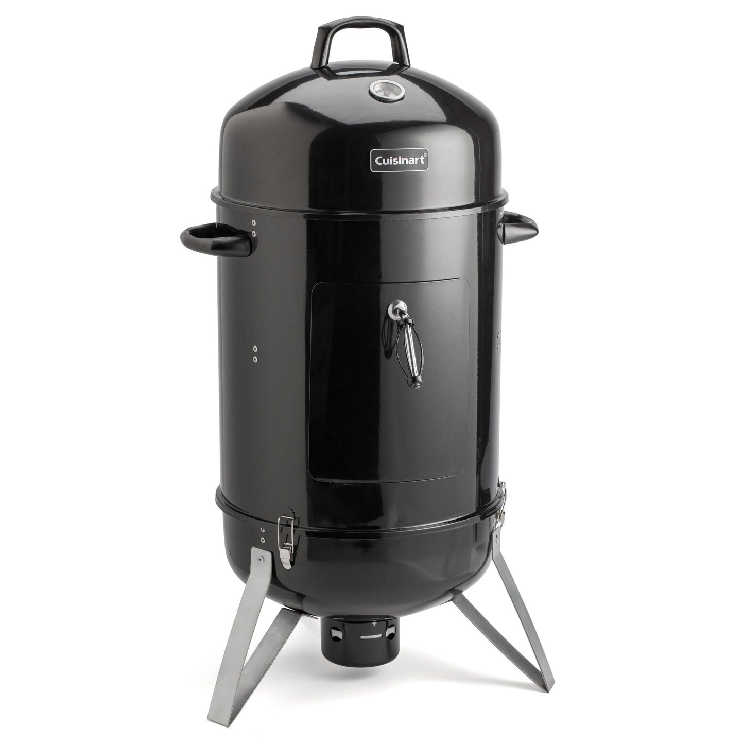 Ahumador De Carbón Vertical 18 Pulgadas Cuisinart9#Negro