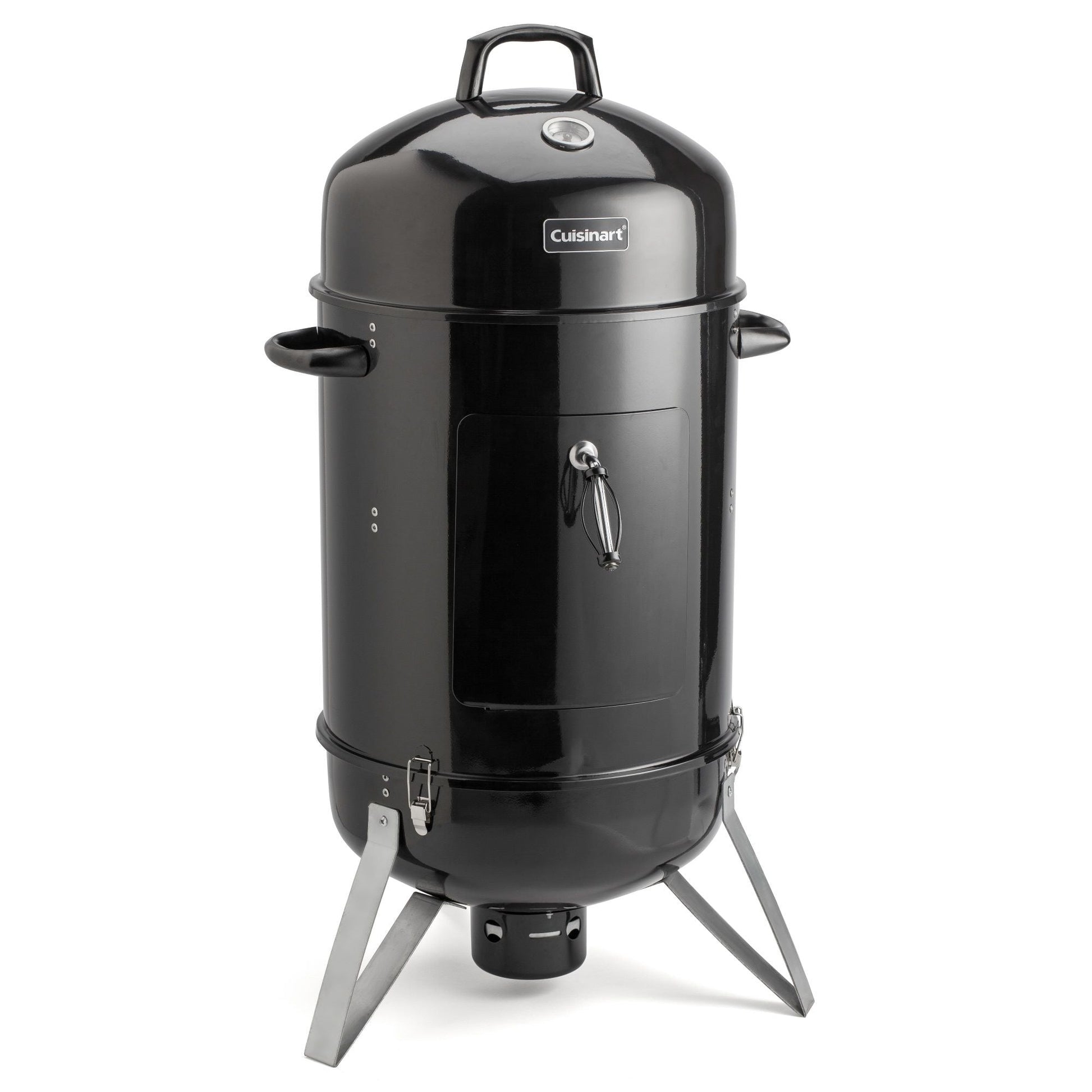 Ahumador De Carbón Vertical 18 Pulgadas Cuisinart9#Negro