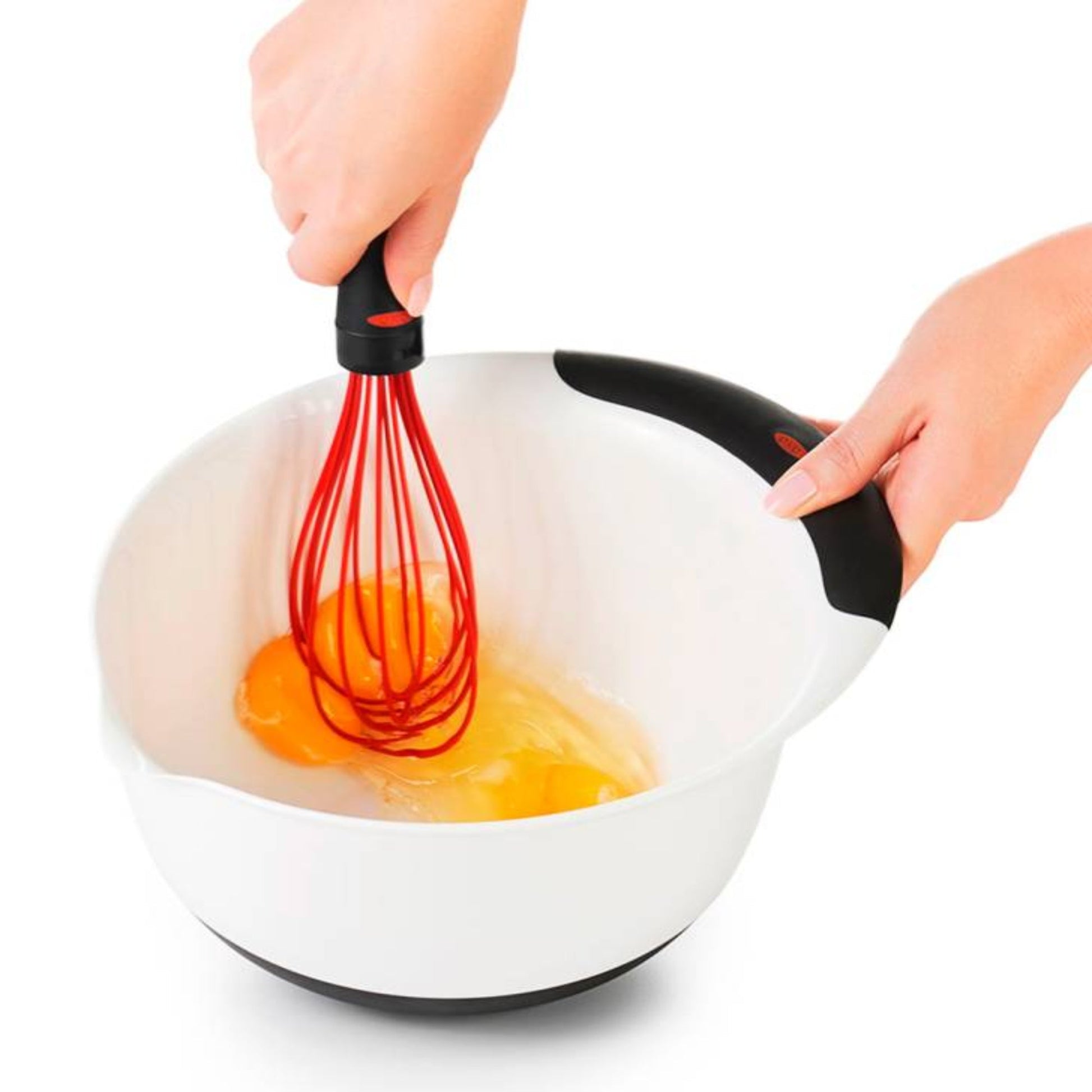 Batidor Manual Balloon Oxo3#Rojo