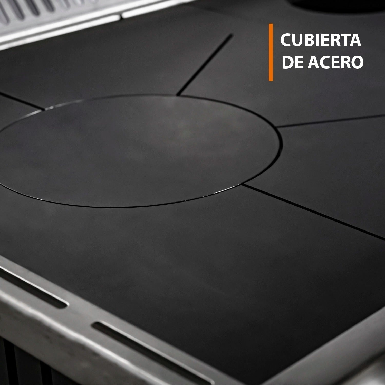 Cocina A Leña Europea S900 Alcazar6#Gris