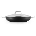 Cacerola Baja Antiadherente Tns con Tapa 30 cm Le Creuset1#Negro