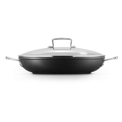 Cacerola Baja Antiadherente Tns con Tapa 30 cm Le Creuset1#Negro