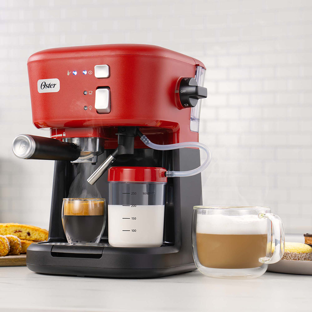Cafetera para Espresso BVSTEM5501 Oster1#Rojo