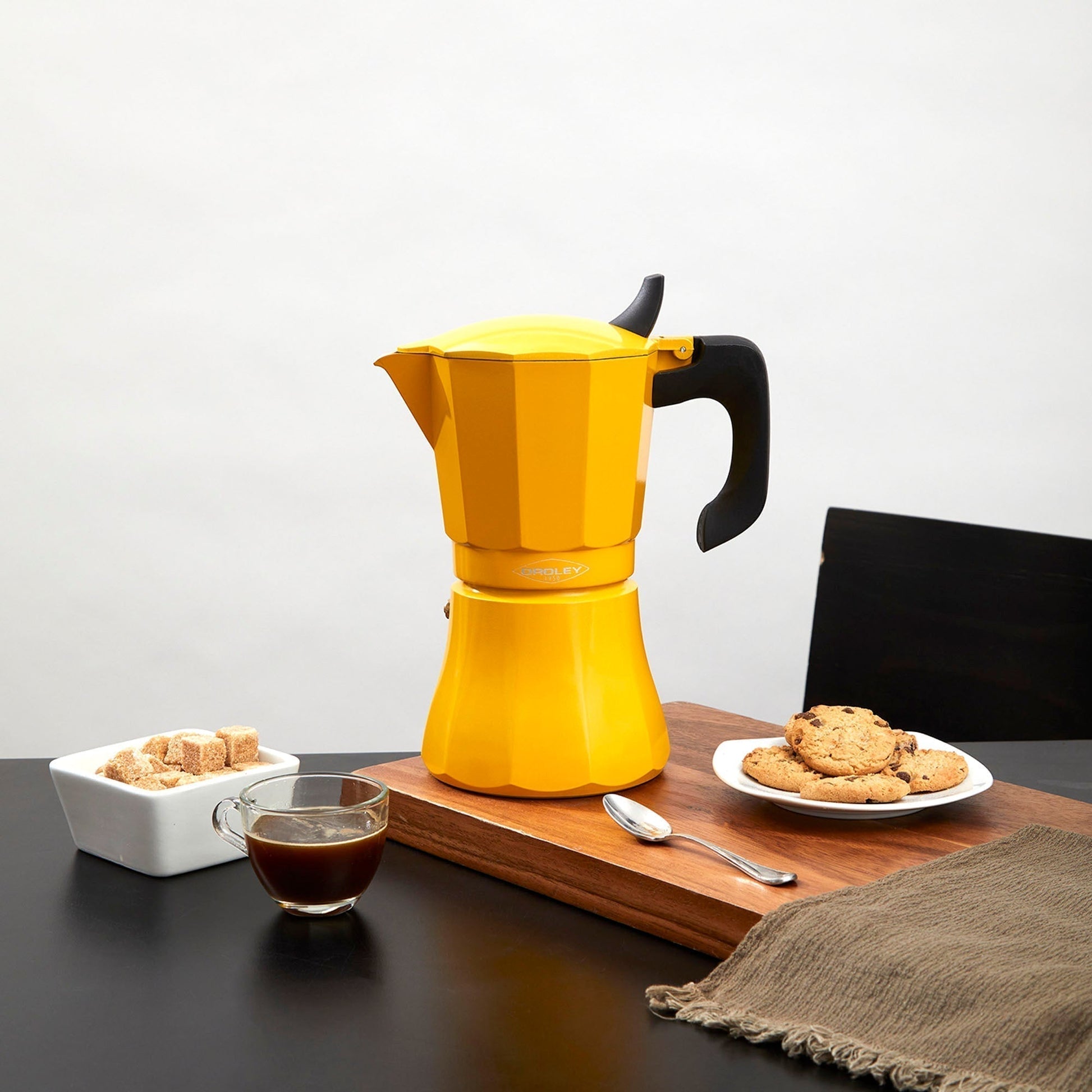 Cafetera Inducción Petra 12 Tazas Expreso Oroley11#Mostaza