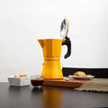Cafetera Inducción Petra 6 Tazas Oroley13#Amarillo Mostaza