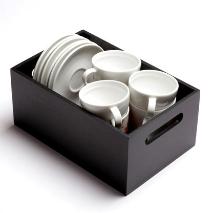 Caja Bambú Ecológica Negra XS HBT1#Negro