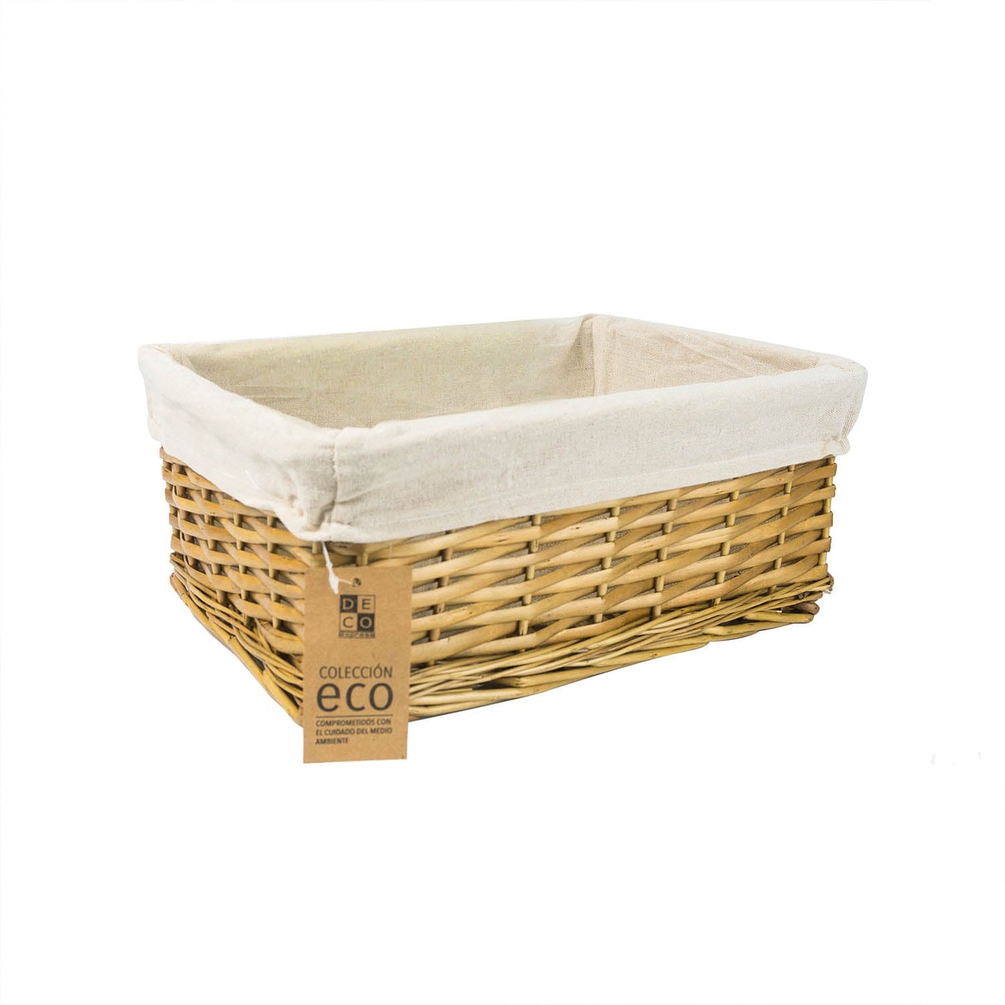 Cesto Harvest 35 x 25 x 14 Natural Decoexpress1#Madera