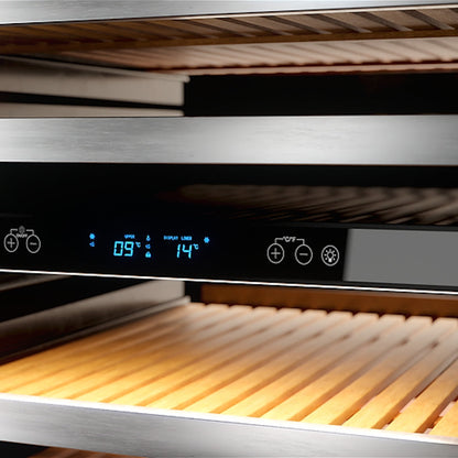 Cava De Vinos Pemium Climatizada Bizona 46 Botellas Bacool5#Negro