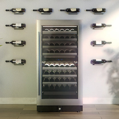 Cava De Vinos Premium Climatizada Bizona 99 Botellas Bacool1#Negro