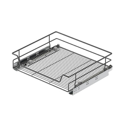 Cesta Extensible con Guia Tandem Grande Blum Cromo1#Gris