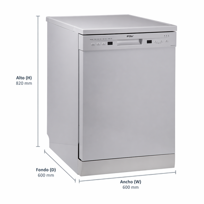 Lavavajillas Active 12 Cubiertos Free Standing FDV