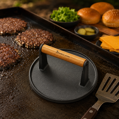 Prensador de Hamburguesas Smooky 2.0 Simple Cook