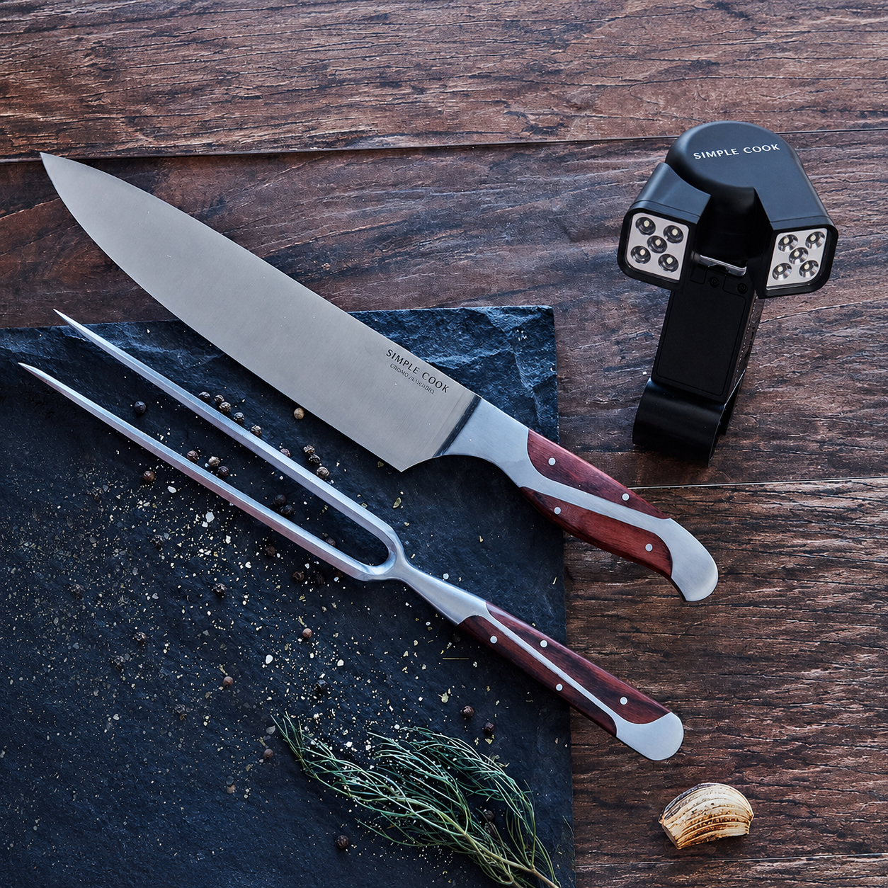 Kit Parrillero Esencial Simple Cook