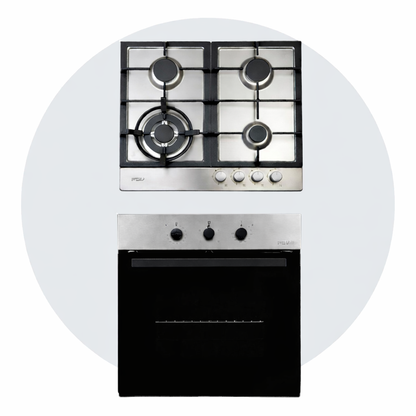 Kit Horno Design 57 Lts FDV + Encimera Design FDV Gas Natural