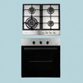 Kit Horno Design 57 Lts FDV + Encimera Design FDV Gas Natural