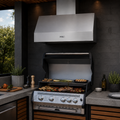 Campana de Pared Quincho BBQ 105 cm 1500 m3/h FDV
