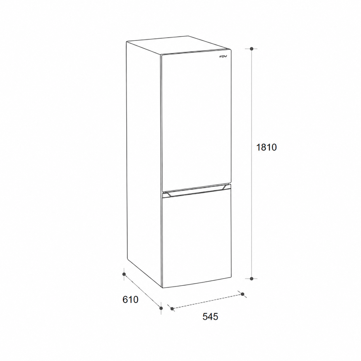 Refrigerador Bottom Freezer Essence 253 Lts FDV