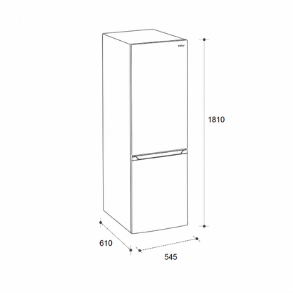 Refrigerador Bottom Freezer Essence 253 Lts FDV
