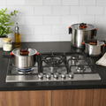 Encimera FDV Design 70 5GLSTX BUT + Bateria Simple Cook Lyon 6 pzs
