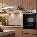 Kit Campana Kubli Neu Slider + Horno Empotrado Design 57 Lts FDV