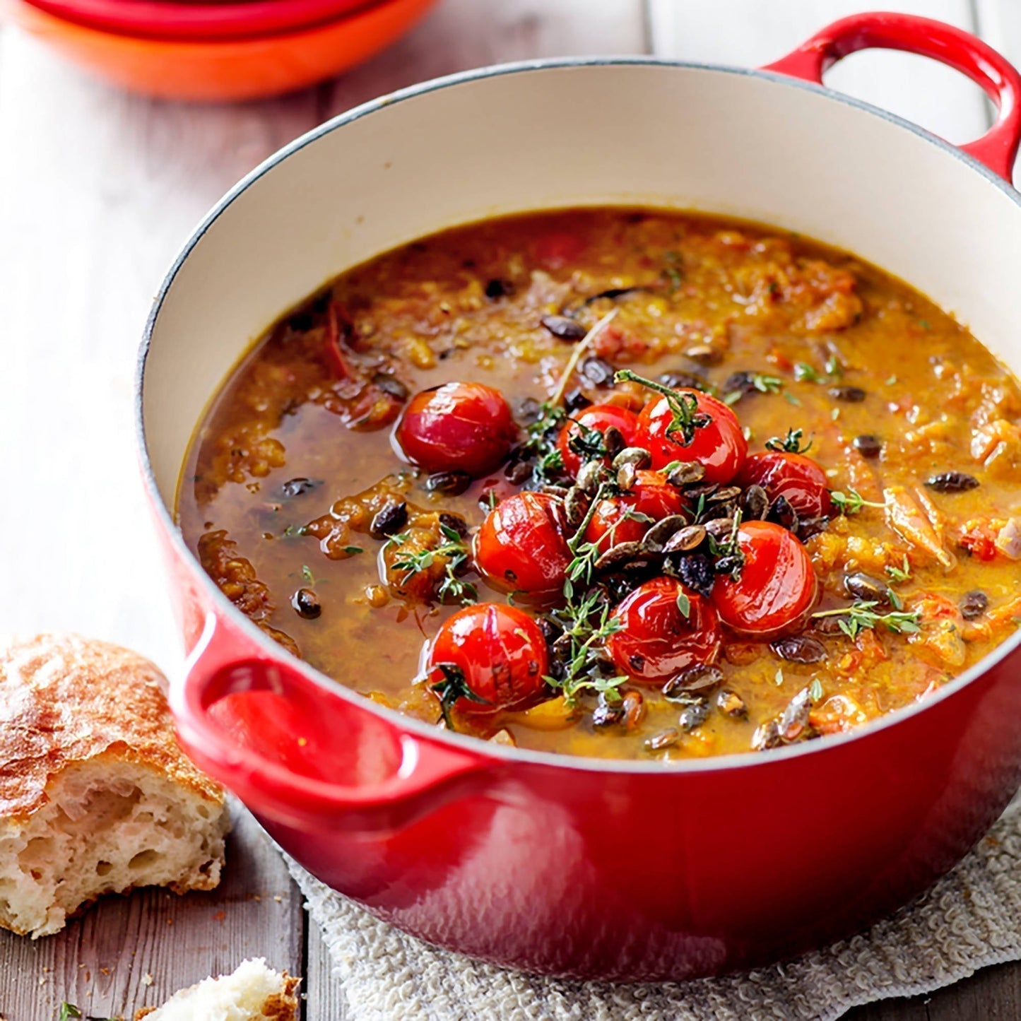 Cocotte Redonda 20 Cm Le Creuset1#Rojo