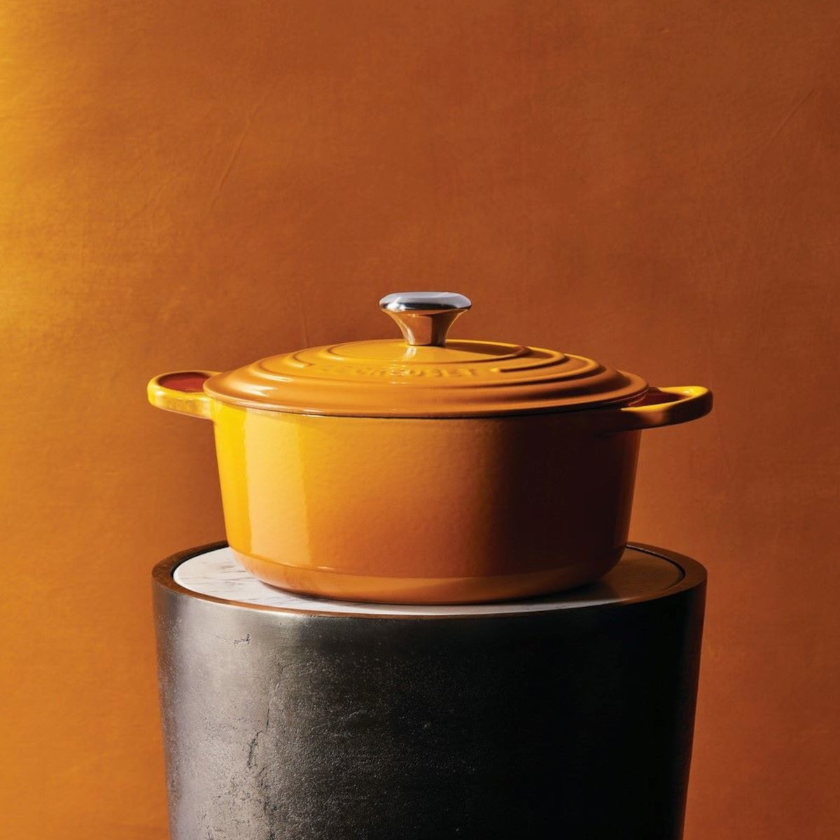 Cocotte Redonda Néctar 20cm Le Creuset1#Naranjo