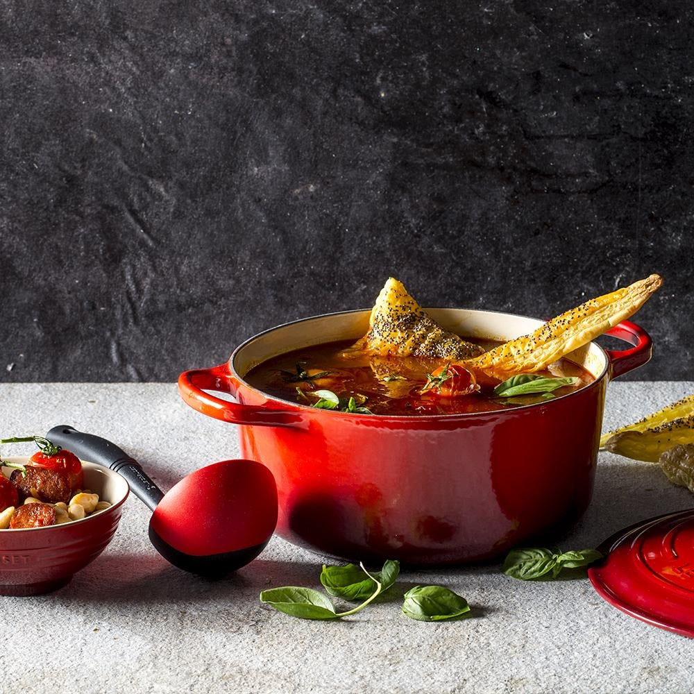 Cocotte Redonda 24 Cm Le Creuset1#Rojo