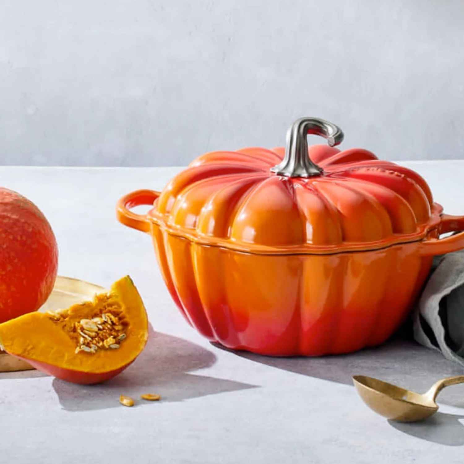 Cocotte Calabaza 24 Cm Volcánico Le Creuset1#Sin color